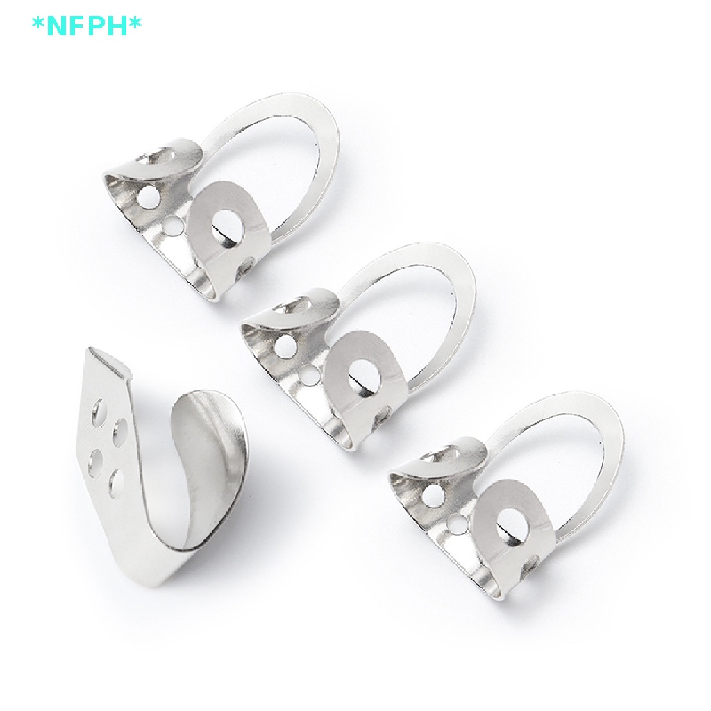 Bộ 4 Miếng Gảy Đàn Guitar Bằng Thép Không Gỉ Có Thể Điều Chỉnh Mới