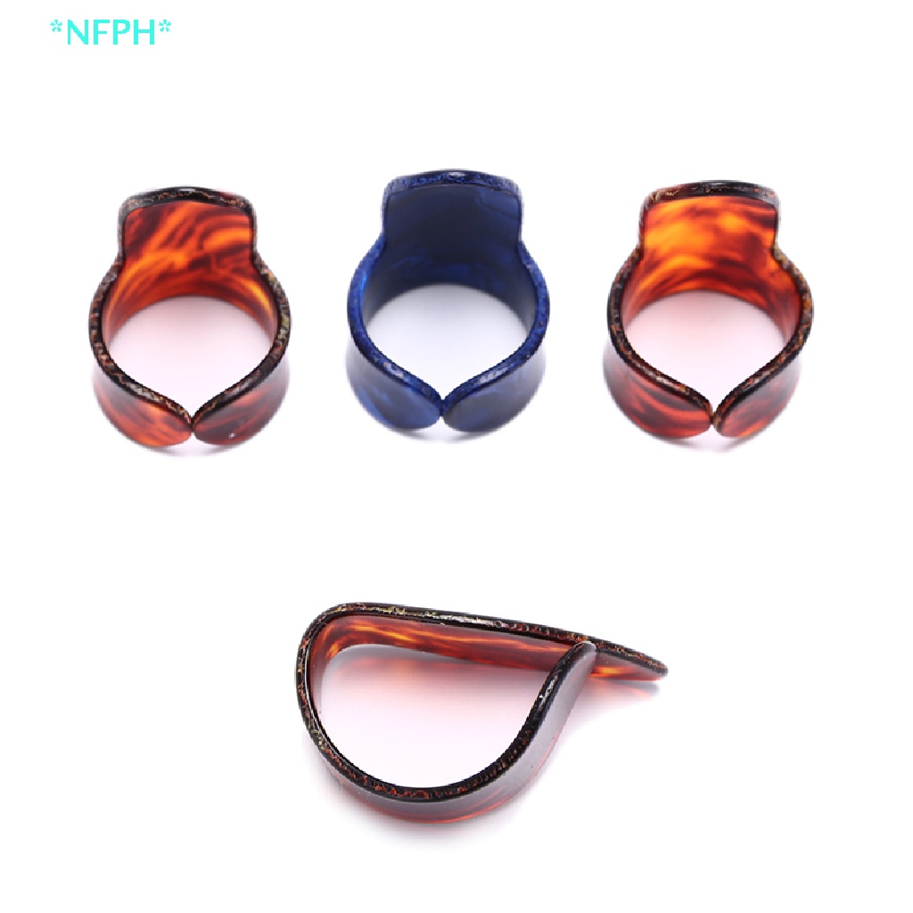 Bộ 4 Miếng Gảy Đàn Guitar 1 Ngón 3 Ngón Cái Mới