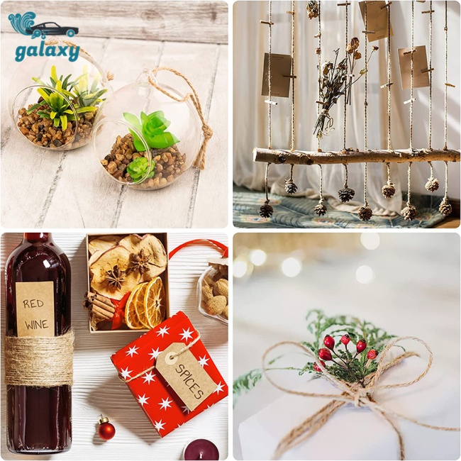 Galaxy Set 100 Kẹp Quần Áo Bằng Gỗ Tự Nhiên Đa Năng Có Thể Tái Sử Dụng 10m