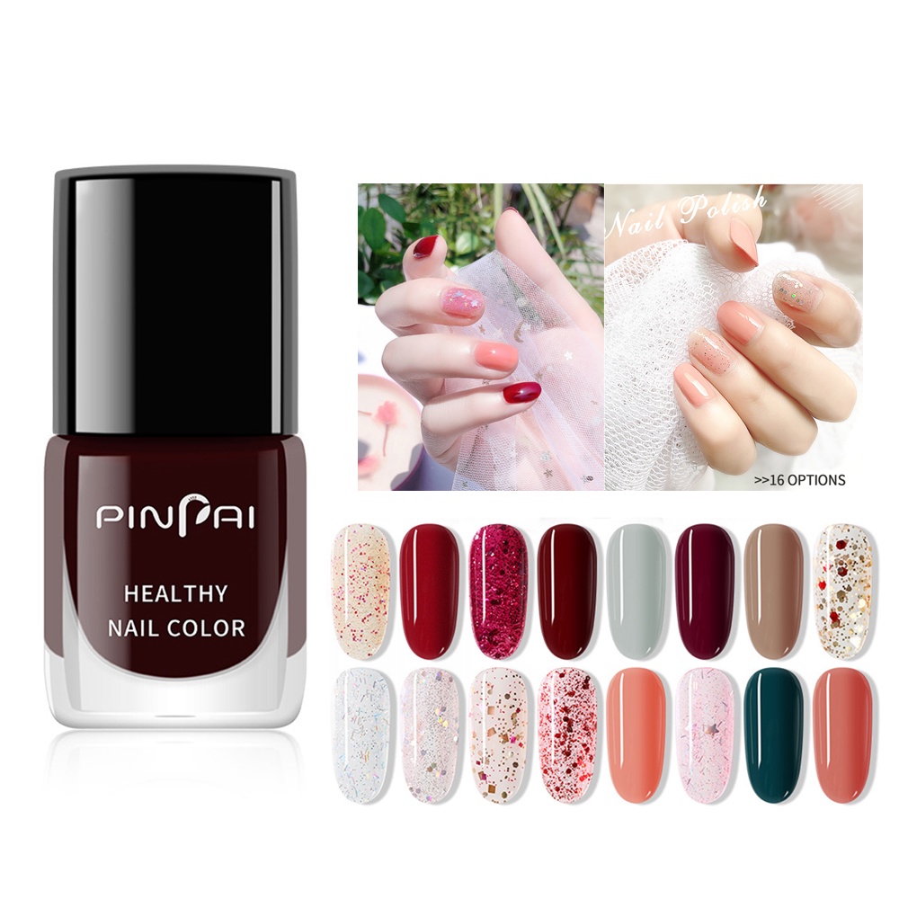 Sơn Móng Tay PINPAN 6ml Giữ Màu Lâu Tùy Chọn 16 Màu