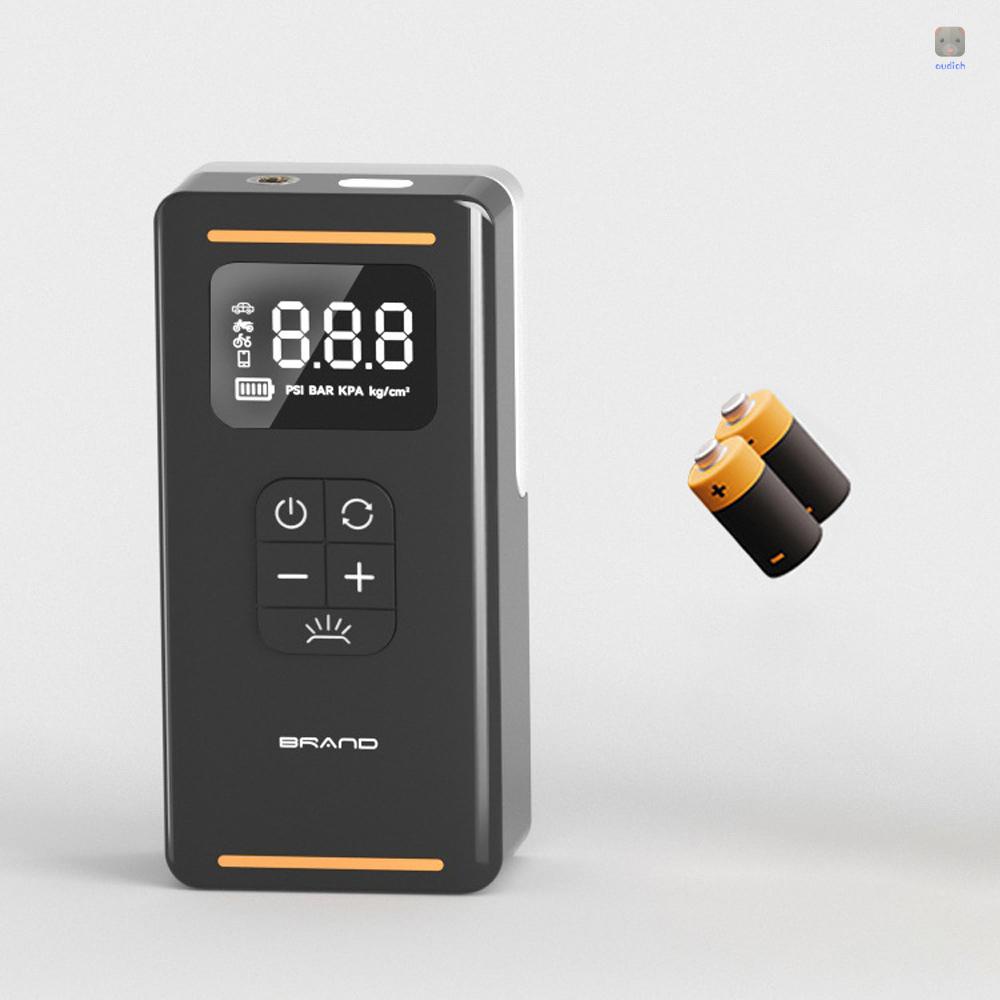 Máy Bơm Lốp Xe Hơi Cầm Tay Không Dây Đa Năng Có Màn Hình Hiển Thị Kỹ Thuật Số