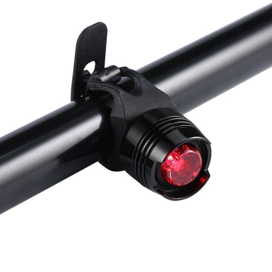 New Bicycle Red LED Bike Rear Light 3 modes Waterproof Tail Lamp Outdoor