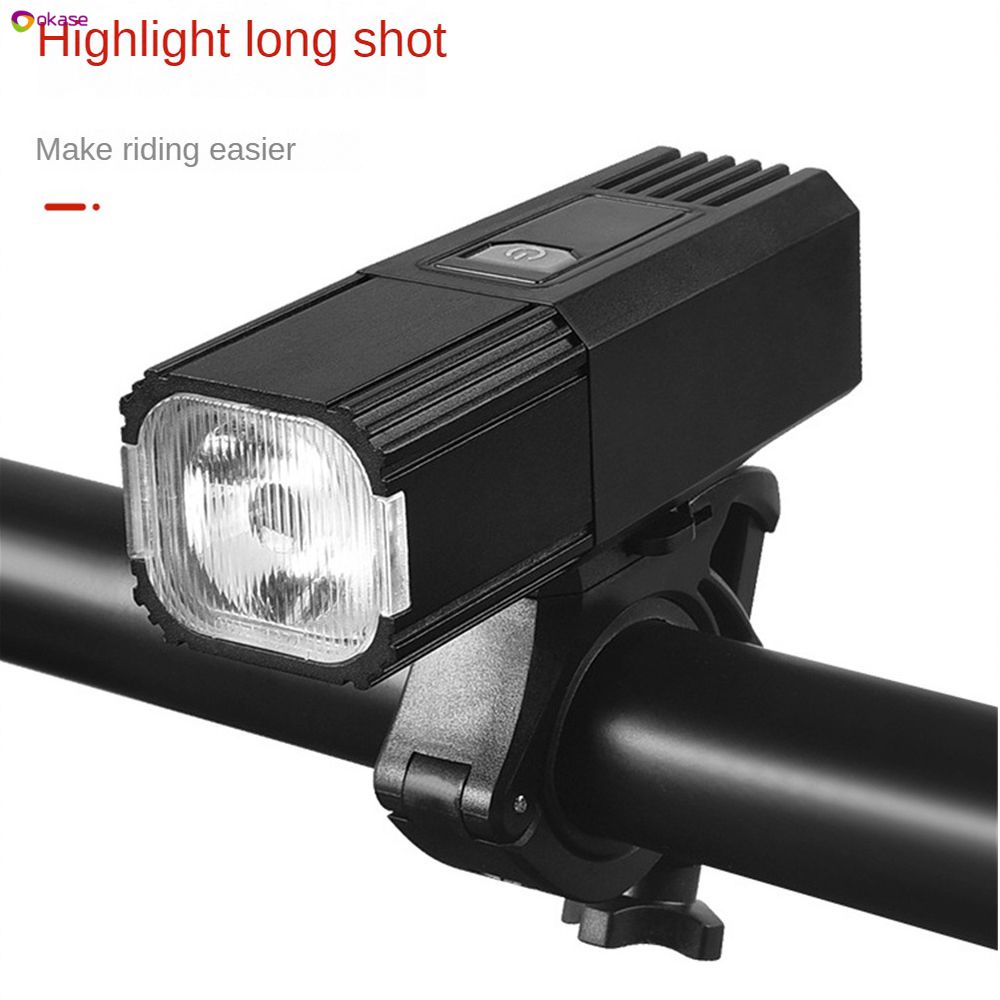 Đèn Pha Xe Đạp Độ Sáng Cao T6 Đèn Đạp Xe Ngoài Trời Ban Đêm Có Thể Sạc Lại Đèn Led Leo Núi Thiết Bị Sạc Xe Đạp Đèn Xe Đạp Okase