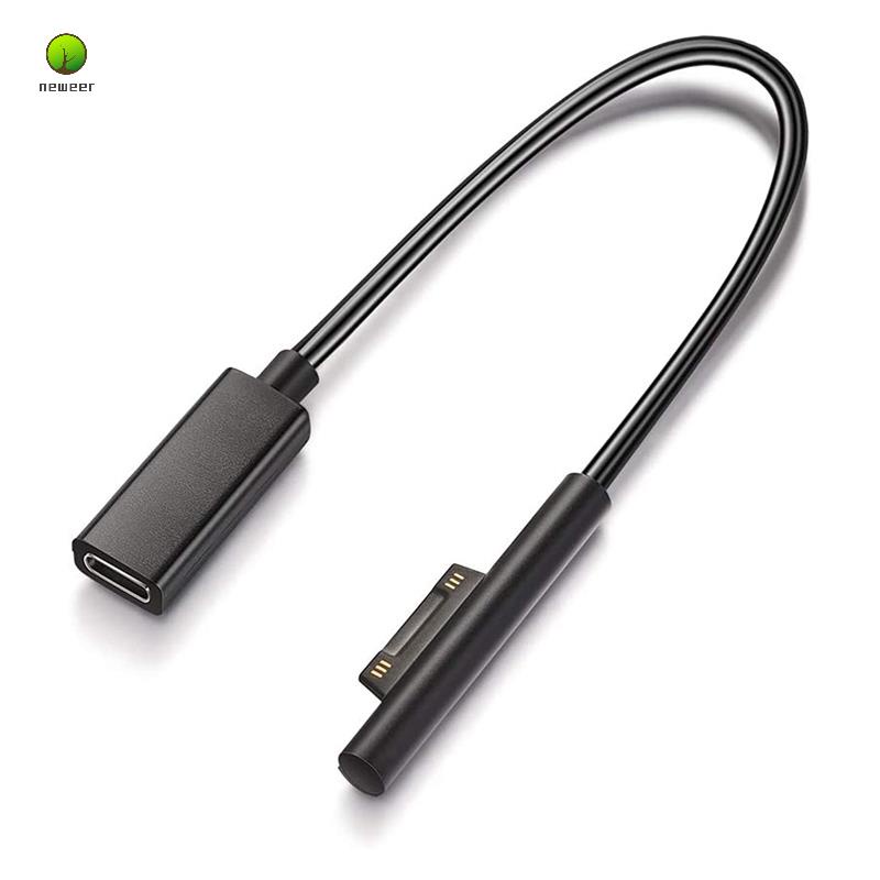 Dây Cáp Sạc Kết Nối USB Với Máy Tính Bảng Dành Cho Surface Pro7 Go2 Pro6 5 / 4 / 3 Laptop1 / 2 / 3
