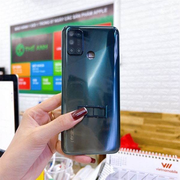 Bộ vỏ Realme C17 / Realme 7i zin đẹp nấu máy chuẩn hàng như hình