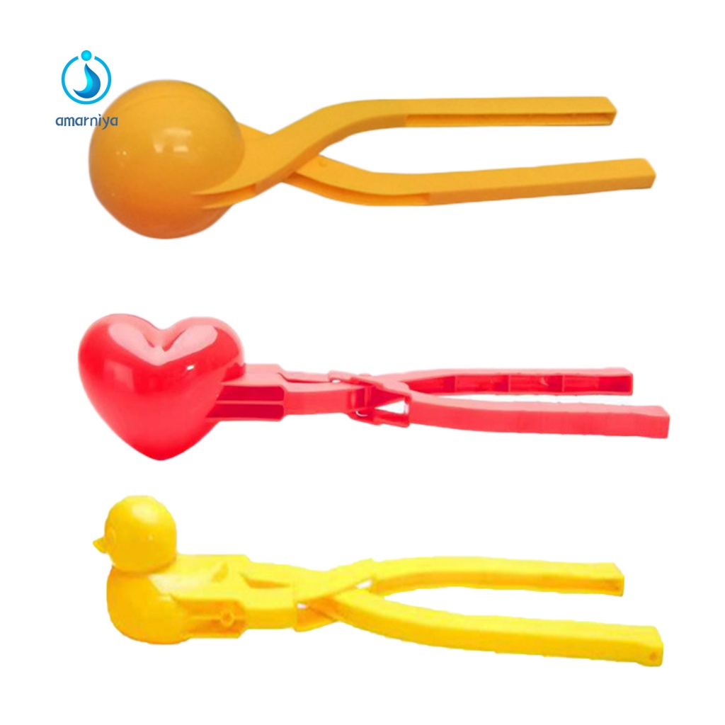 Set 2 Khuôn Làm Quả Cầu Tuyết Mùa Đông Sáng Tạo Thoải Mái Cho Bé