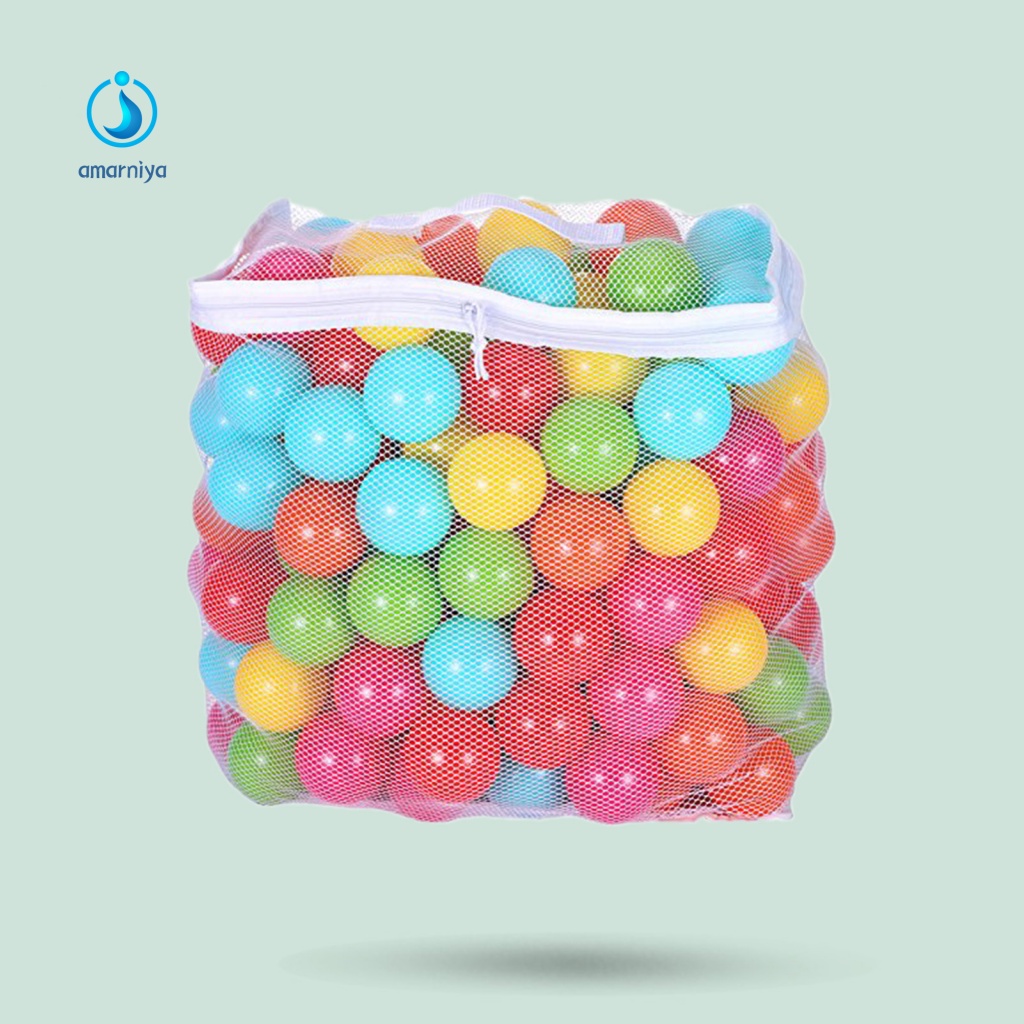 Bộ 100 Bóng Cao Su Đồ Chơi Cho Bé