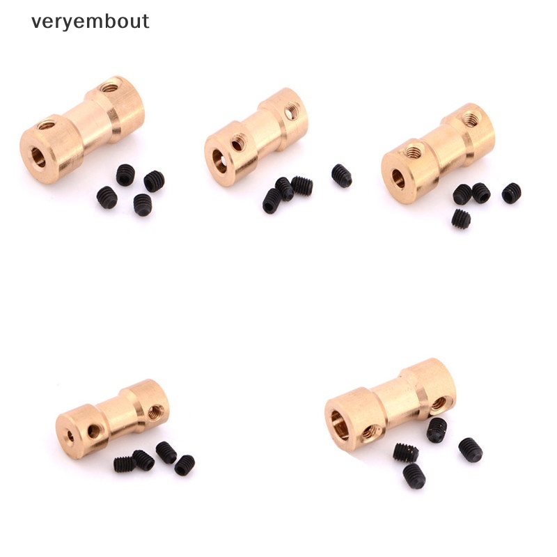 Khớp Nối Động Cơ Trục Đồng 2 / 3 / 3.17 / 4 / 5mm