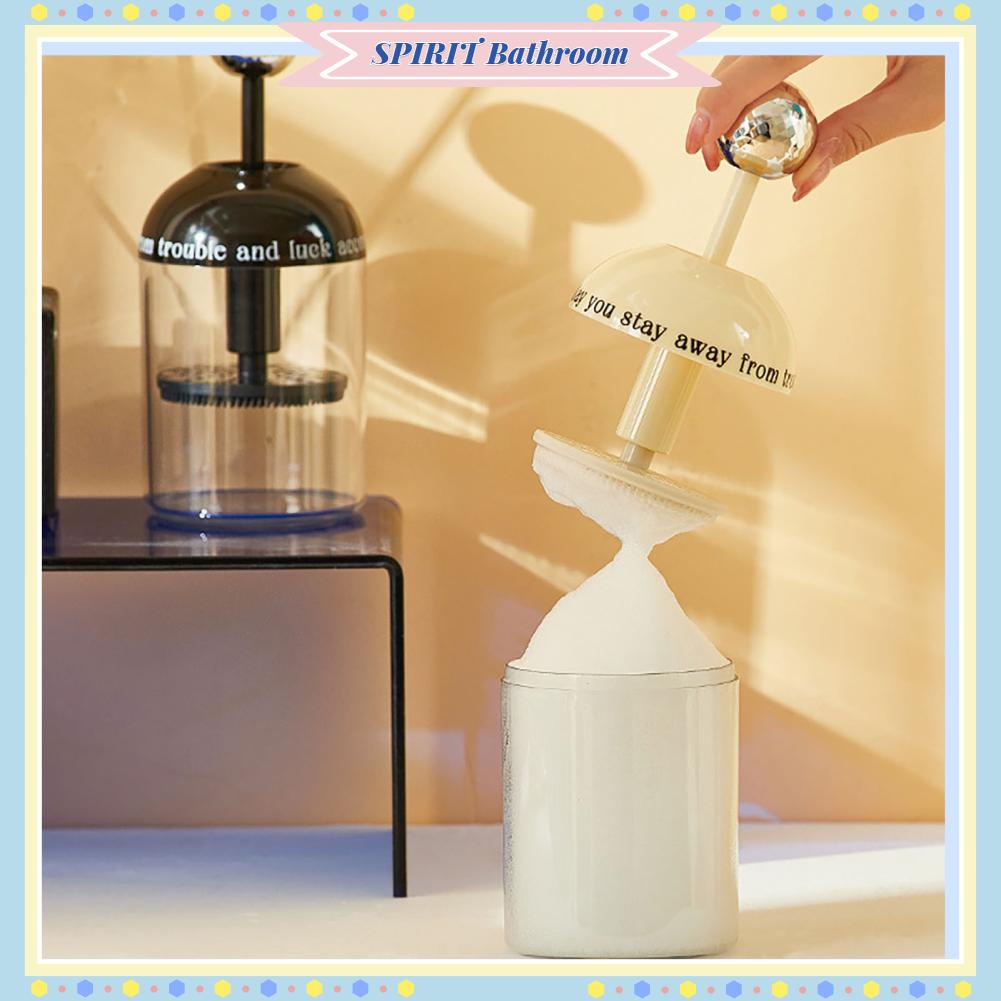 SPIRIT Bathroom Máy Tạo Bọt Trắng Rửa Mặt Bạc máy tạo bọt xà ABS An Toàn Thiết Thực Chăm Sóc Da