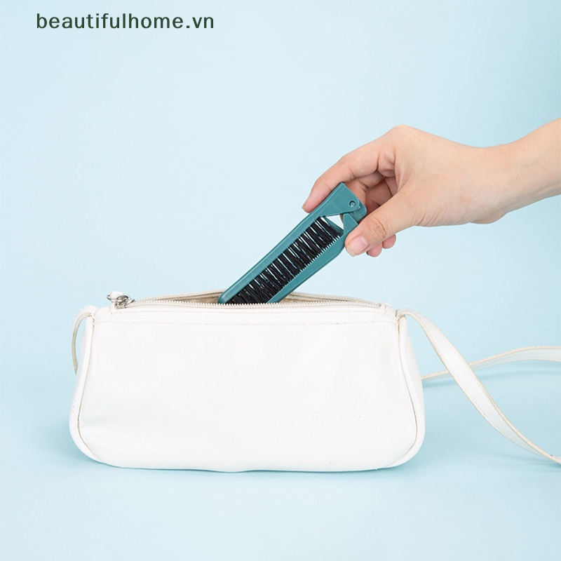 1 Lược Chải Tóc Massage Da Đầu Chống Tĩnh Điện Thiết Kế Nhỏ Gọn