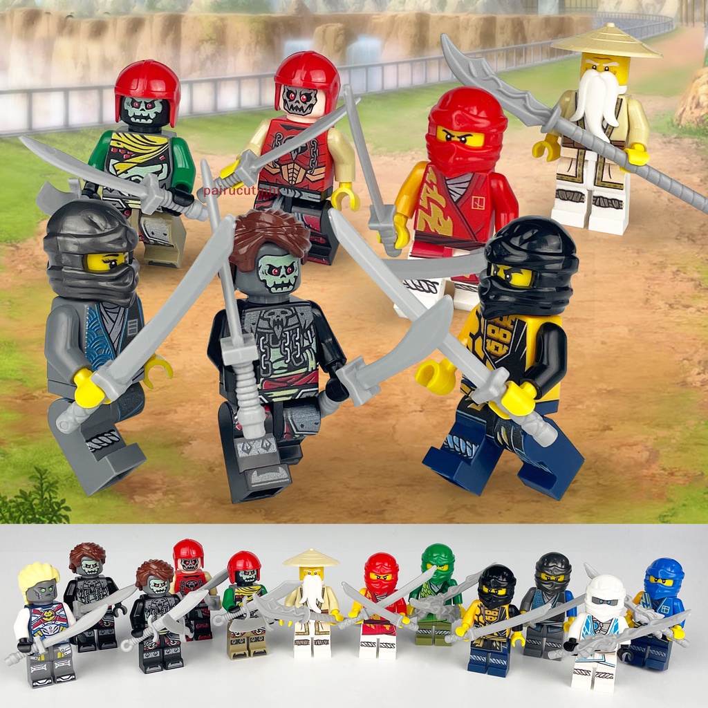 Set 24 Mô Hình Mô Phỏng Ninjago Mini