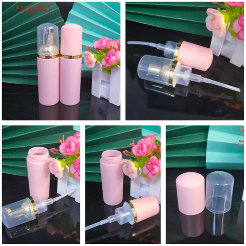 1 Lọ Rỗng Đựng Sữa Tắm / Sữa Dưỡng Thể 60Ml Màu Hồng Sáng
