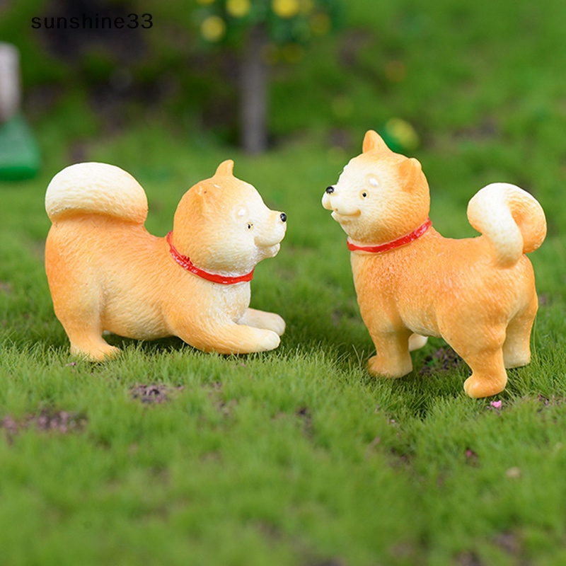 Mô Hình Chú Chó Shiba Inu Akita Kiểu Nhật Bản Dễ Thương Dùng Trang Trí