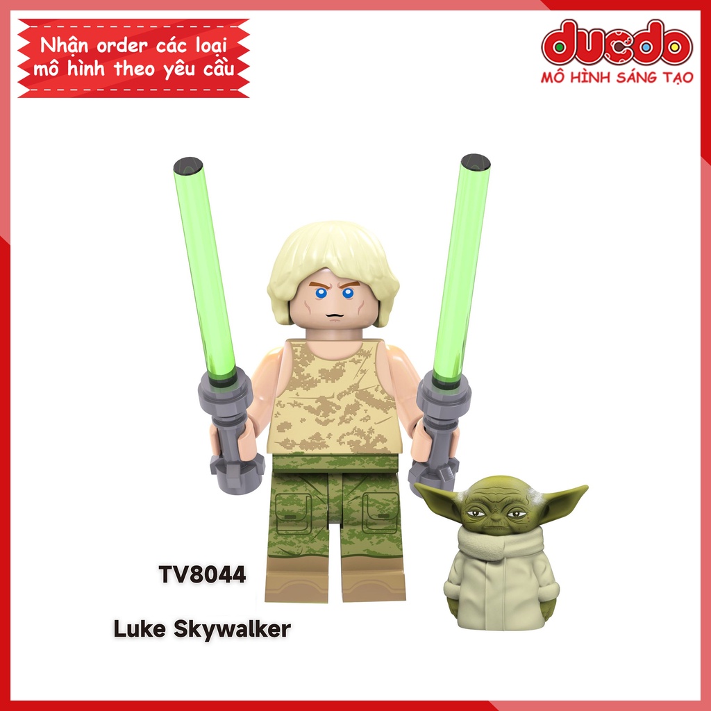 Minifigures nhân vật Chiến tranh giữa các vì sao - Đồ chơi Lắp ghép Xếp hình Mini Mô hình TV6106