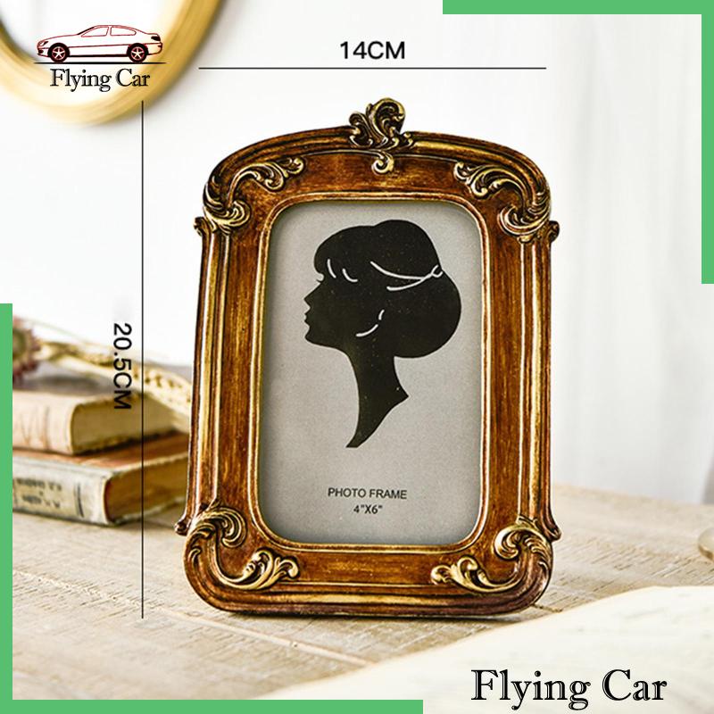 [Lzdjfmy2] Giá Đỡ Khung Ảnh Trang Trí Phòng Ngủ Phong Cách Baroque Cổ Điển