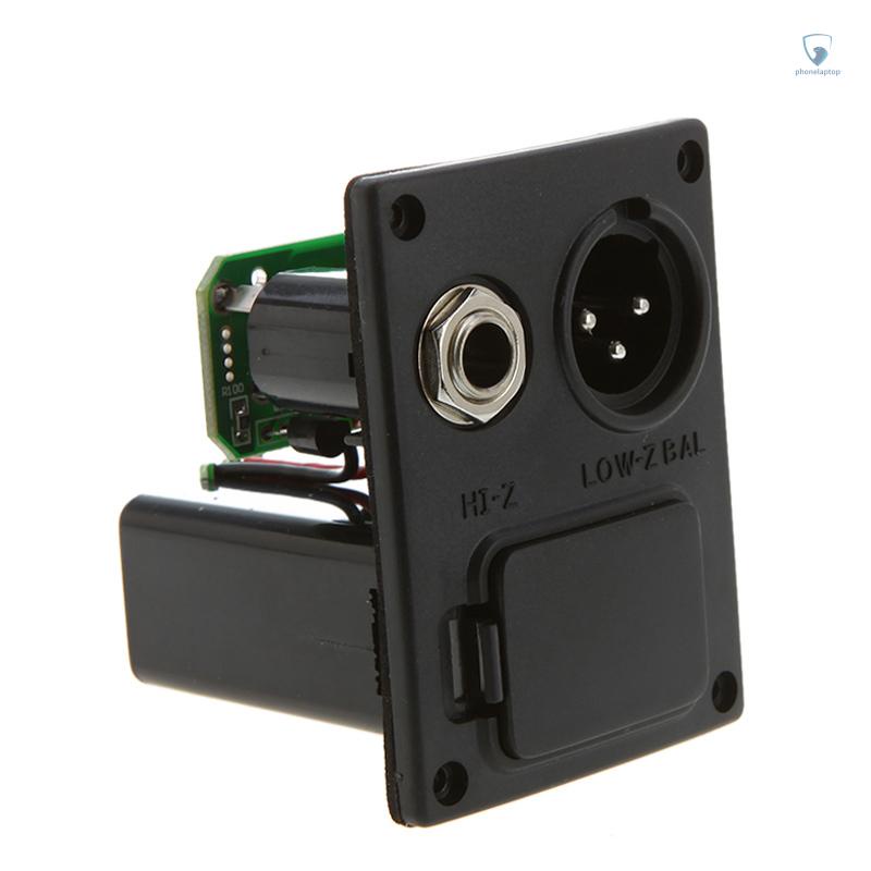 Pickup Preamp Pickup LCD 5-Band EQ Chuyên Dụng Cho Đàn Guitar