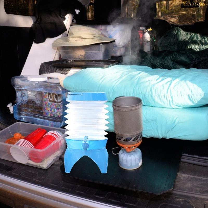 Bình Đựng Nước 0.9 / 1.4 / 2 / 2.5 Gallon Tiện Dụng Cho Hoạt Động Ngoài Trời