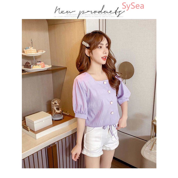 Áo Voan Ngắn Tay Thời Trang Mùa Hè Dành Cho Nữ