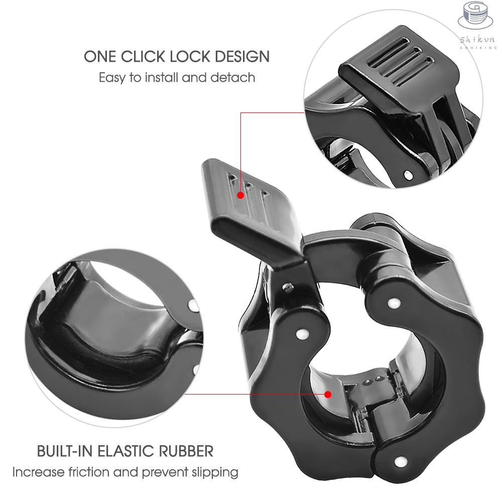 Kẹp khóa thanh tạ an toàn 25mm/ 28mm/ 50mm tiện lợi