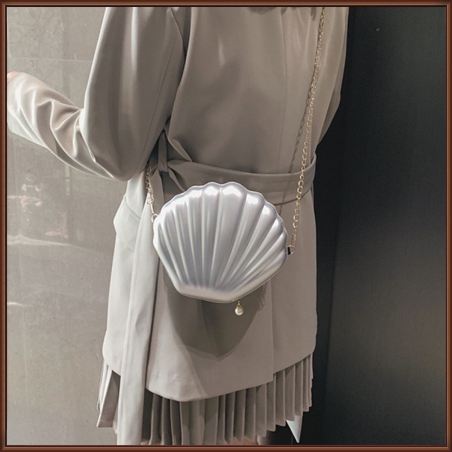 Túi Đeo Vai Hình Vỏ Sò Độc Đáo Thời Trang Cho Nữ