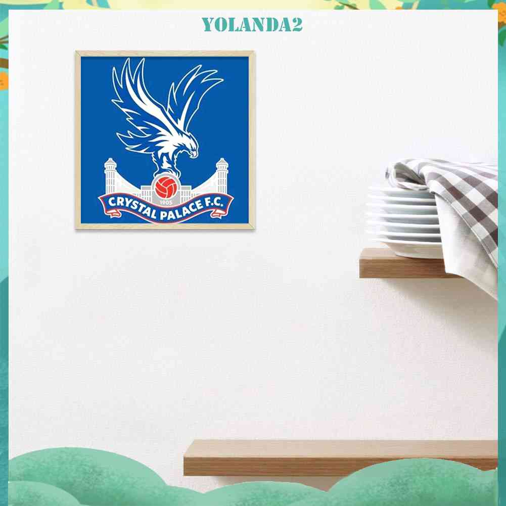 Tranh Đính Đá Kim Cương Toàn Bộ 5D DIY Hình Câu Lạc Bộ Bóng Đá