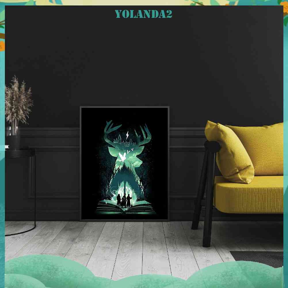 Tranh Đính Đá Kim Cương Toàn Bộ 5D DIY Hình Quyển Sách