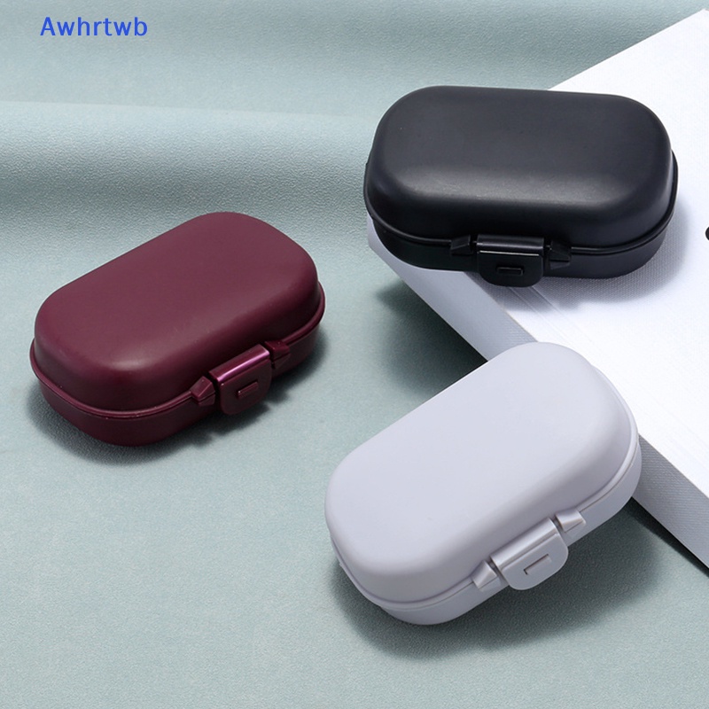 Set 2 Hộp Đựng Mắt Kính Bằng Nhựa Nhiều Màu Sắc Có Thể Gấp Gọn Mới