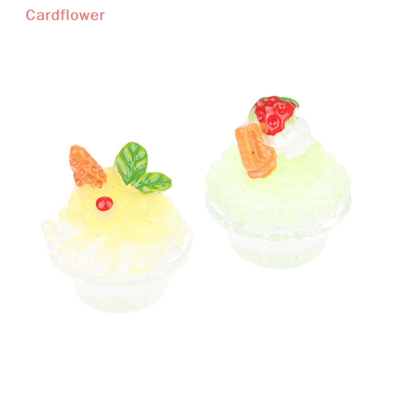 5 Ly Kem Đồ Ăn Tráng Miệng Mini Cho Nhà Búp Bê Mới