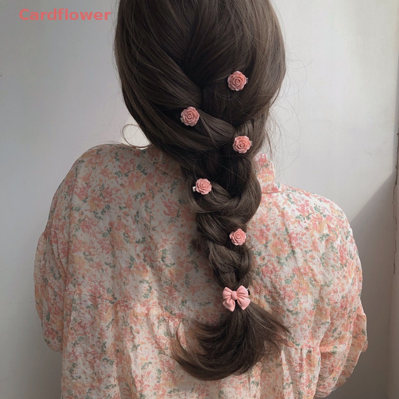 Bộ 5 Kẹp Tóc Nơ Nhỏ Xinh Xắn Mới