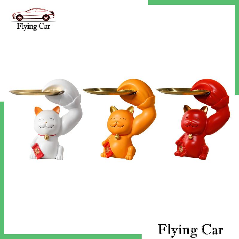 Tượng Mèo Bằng Nhựa Resin Sáng Tạo Cho Trang Trí Nhà / Tiệc Lzdjfmy2