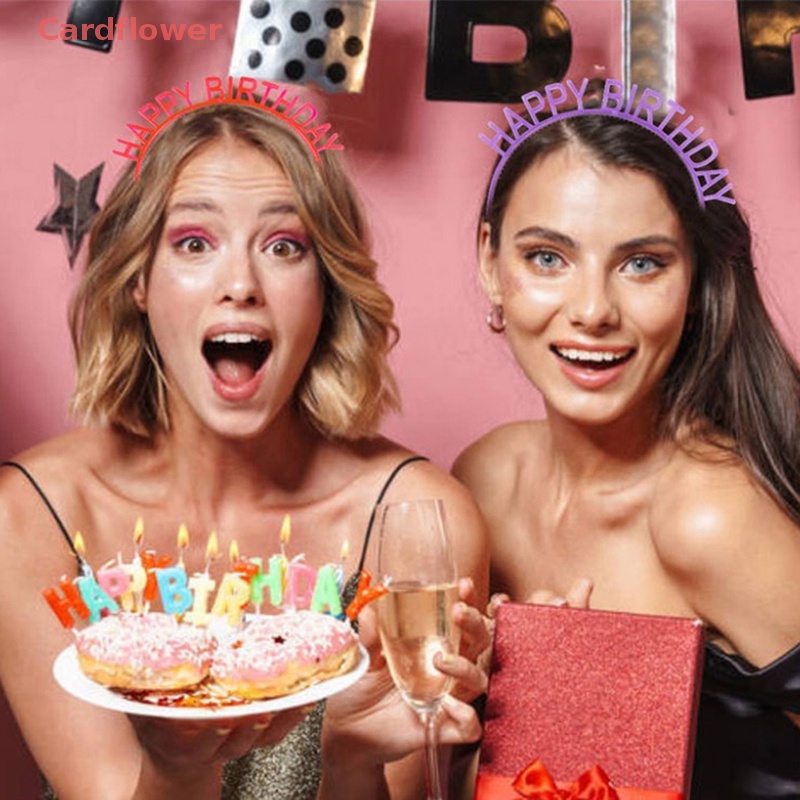 < Cardflower > Cài Tóc Nhựa Màu Vàng / Bạc in Chữ Phát Sáng Trong Bóng Tối Cho Bé