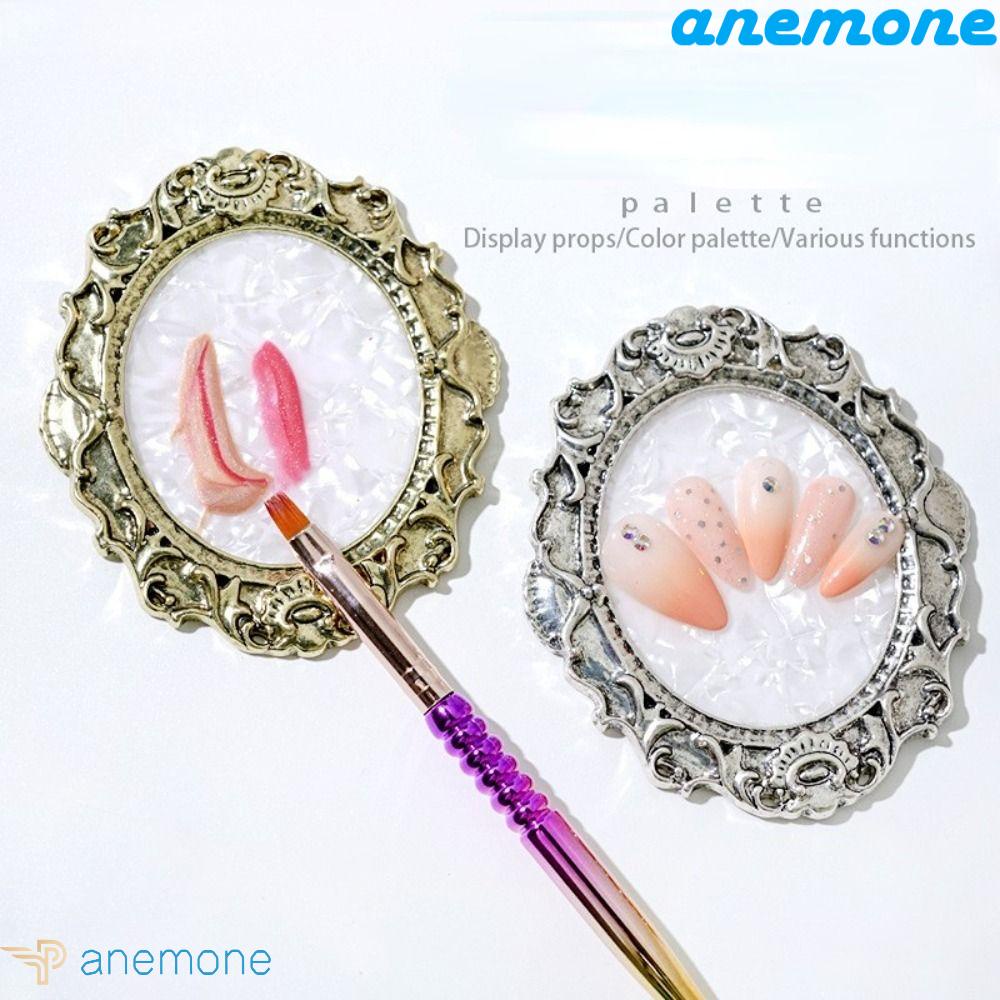 Bảng Màu Vẽ Móng Nghệ Thuật Bằng Nhựa Resin Phong Cách Nhật Bản Dùng Làm Đạo Cụ Chụp Ảnh