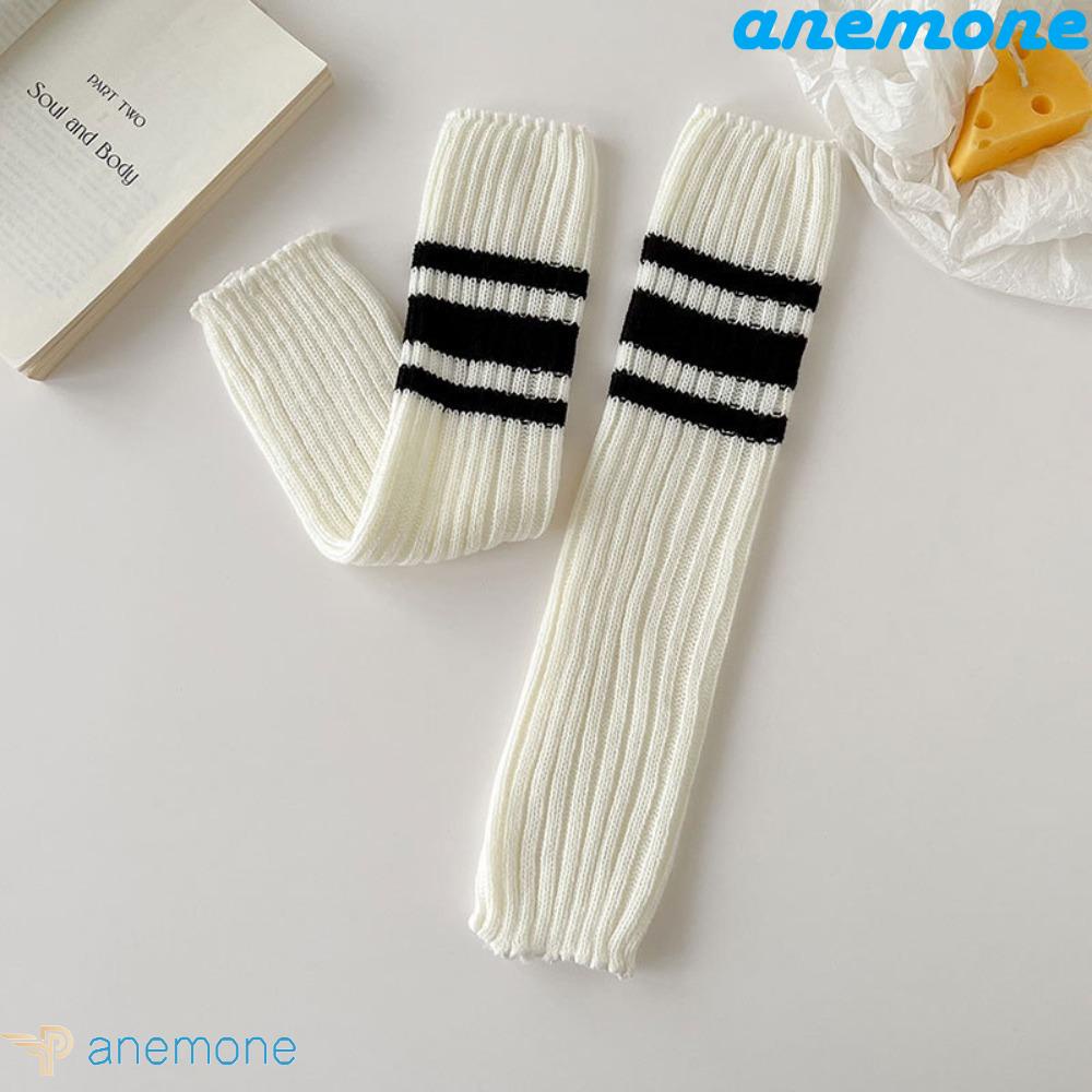 Băng Đeo Chân Bằng Cotton Mềm Mại Họa Tiết Kẻ Sọc Phong Cách Harajuku Cổ Điển