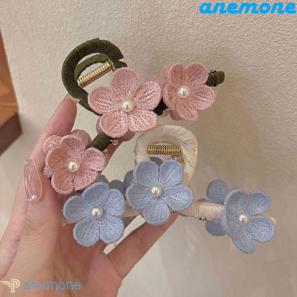 Kẹp Tóc Đuôi Ngựa Hình Hoa / Cá Mập Sáng Tạo Thời Trang Cho Nữ