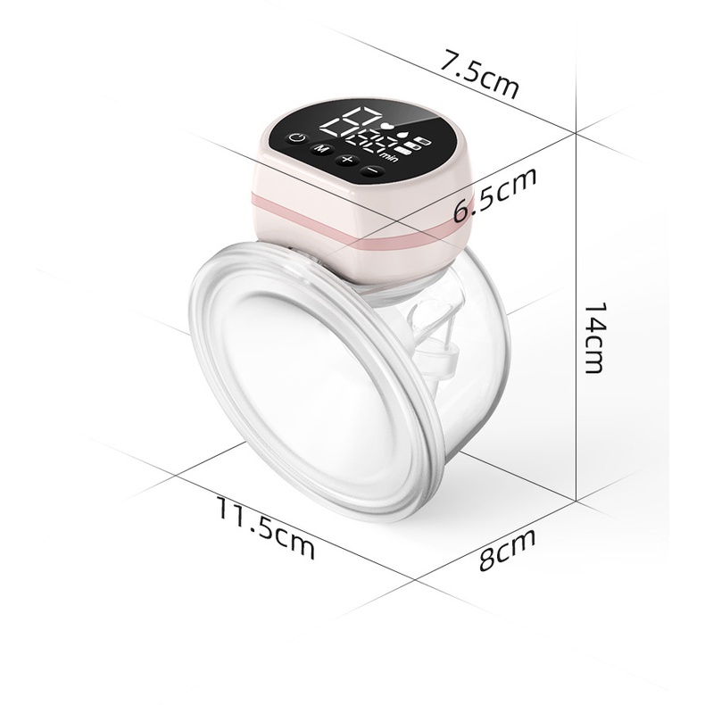 Máy Hút Sữa Bằng Điện Hút Cao Và Vô Hình Di Động Rảnh Tay Không Ồn