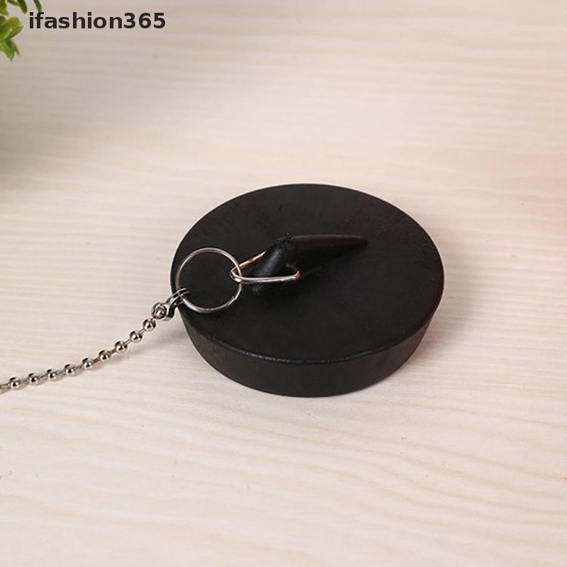 Nút Cao Su Bịt Cống Thoát Nước Bồn Rửa Chén Có Dây Xích Dành Cho Gia Đình / Khách Sạn ifashion365