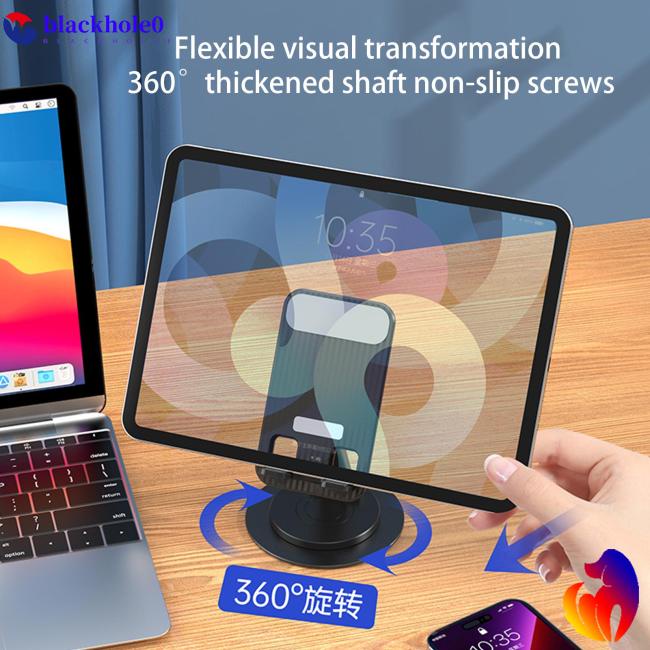 Giá Đỡ Điện Thoại / Máy Tính Bảng Bằng Hợp Kim Nhôm Xoay 360 Độ Tiện Dụng