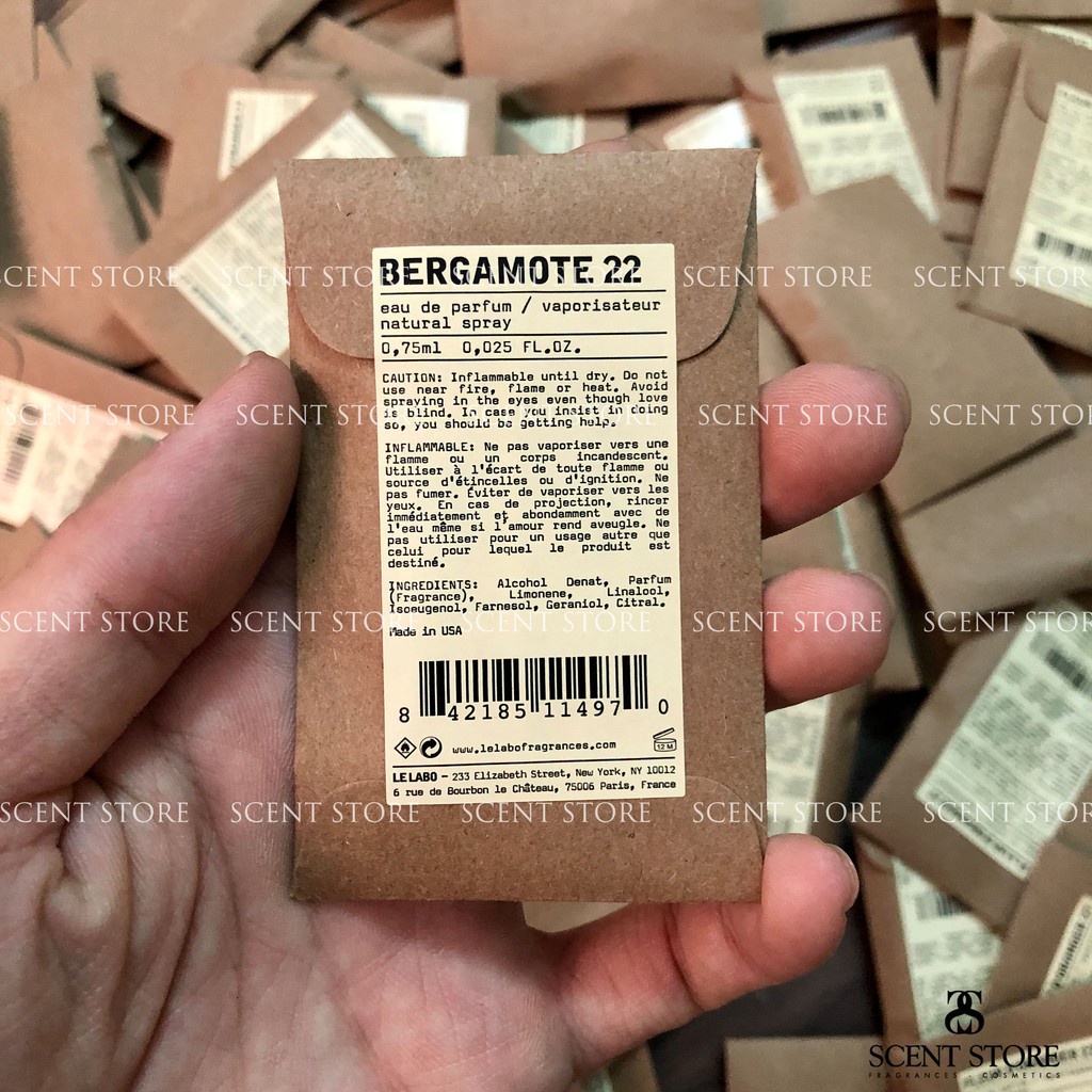 Vial chính hãng Nước hoa Le Labo S 33, A 13, Rose 31, The Noir 29,