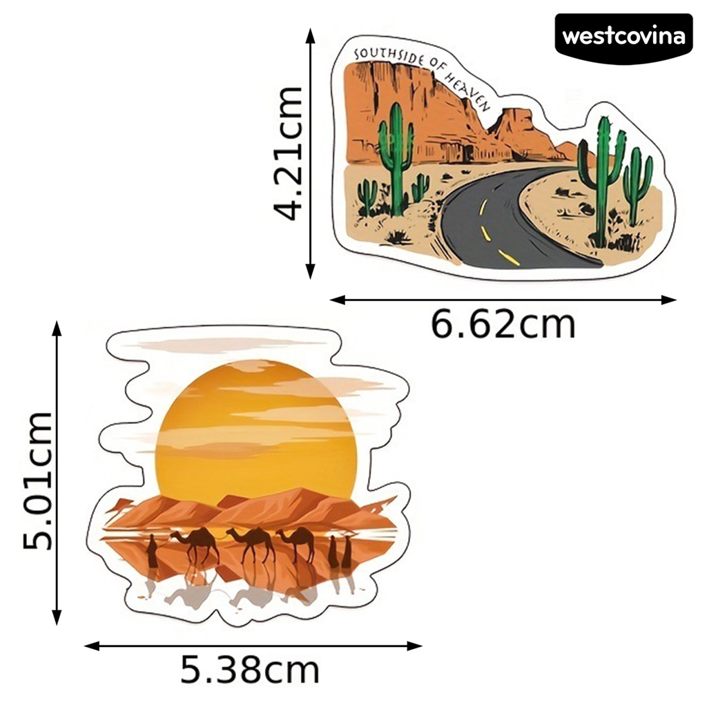 [COD]♪Bộ 50 Miếng Dán Chống Thấm Nước Tự Dính Trang Trí Sổ Tay