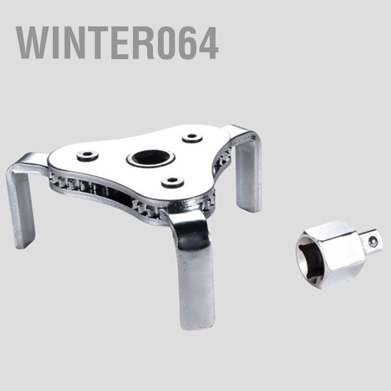 Winter064 3 Hàm Lọc Dầu Cờ Lê Thép Có Thể Điều Chỉnh Công Cụ Loại Bỏ Vỏ Nhiên Liệu Nặng Cho Xe Hơi
