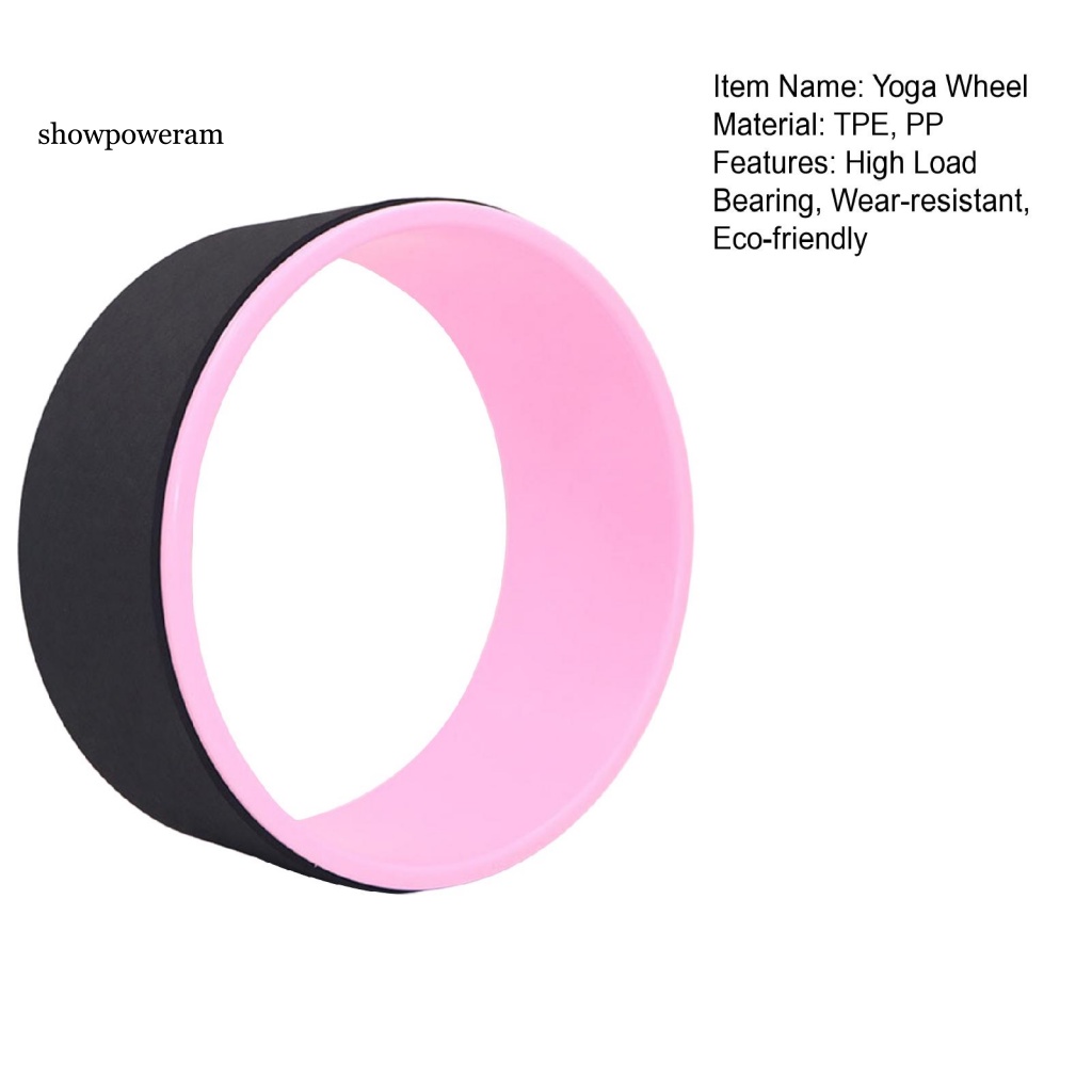 Bánh Xe Dày Dặn Siêu Nhẹ Hỗ Trợ Luyện Tập Yoga Chuyên Nghiệp