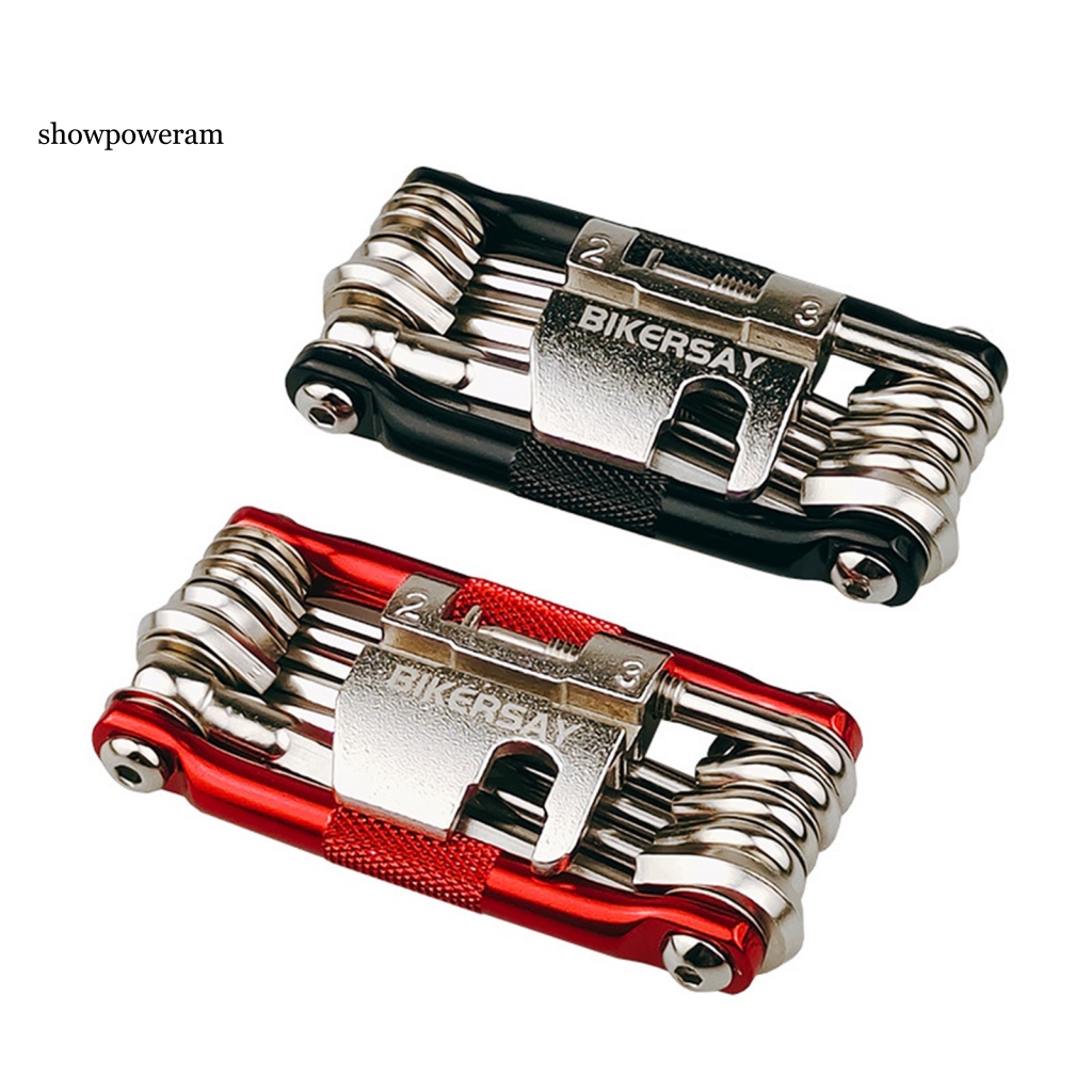 Cờ Lê 17 Trong 1 Trọng Lượng Nhẹ Dùng Để Trang Trí Căm Xe Đạp