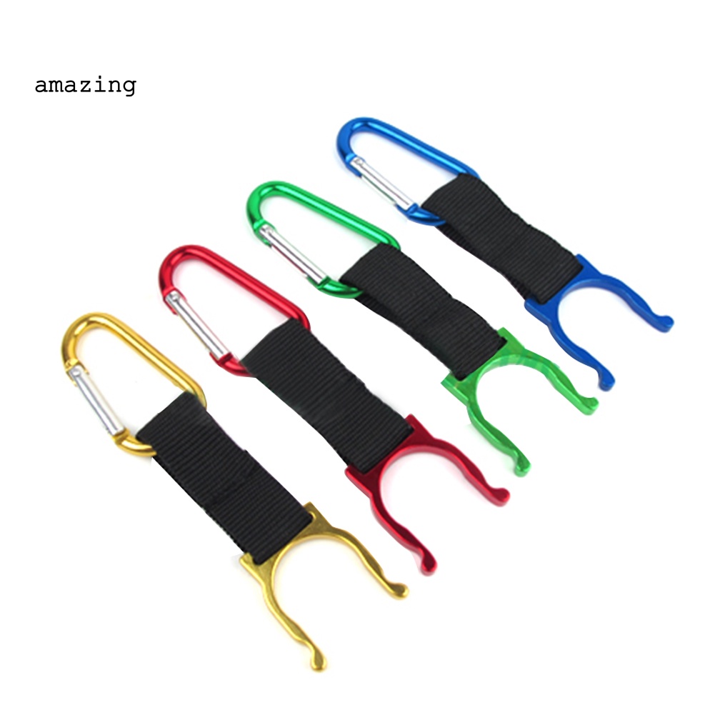 Set 6 Giá Đỡ Bình Nước Có Móc Kẹp Tiện Dụng Khi Đi Cắm Trại