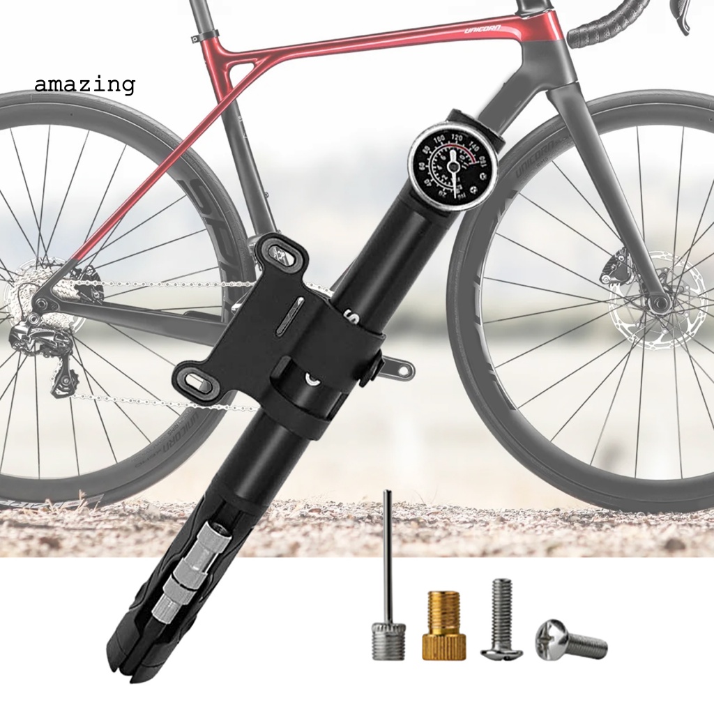 Ống Bơm Xe Đạp Bằng Hợp Kim Nhôm Trọng Lượng Nhẹ Chống Mòn