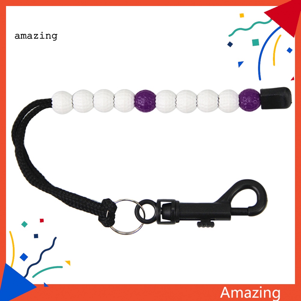 Dụng Cụ Đếm Số Chơi Golf Bằng Nhựa Kèm Kẹp Tiện Dụng