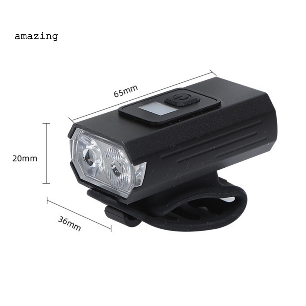 Đèn Pha Xe Đạp Sạc USB Chống Thấm Nước Tiện Lợi