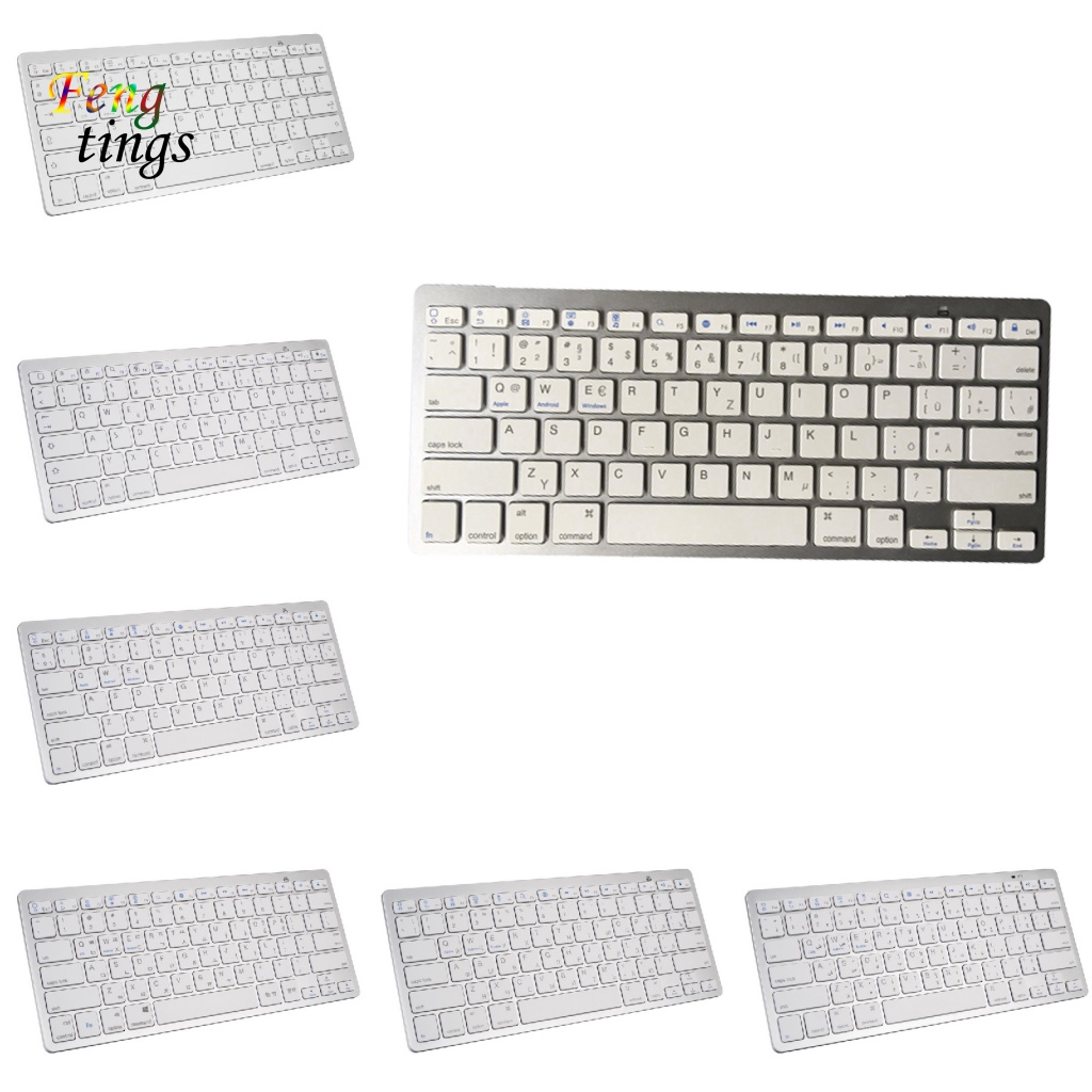 Bàn Phím Bluetooth Công Tắc Nguồn Thấp Thời Trang Cho Điện Thoại Thông Minh