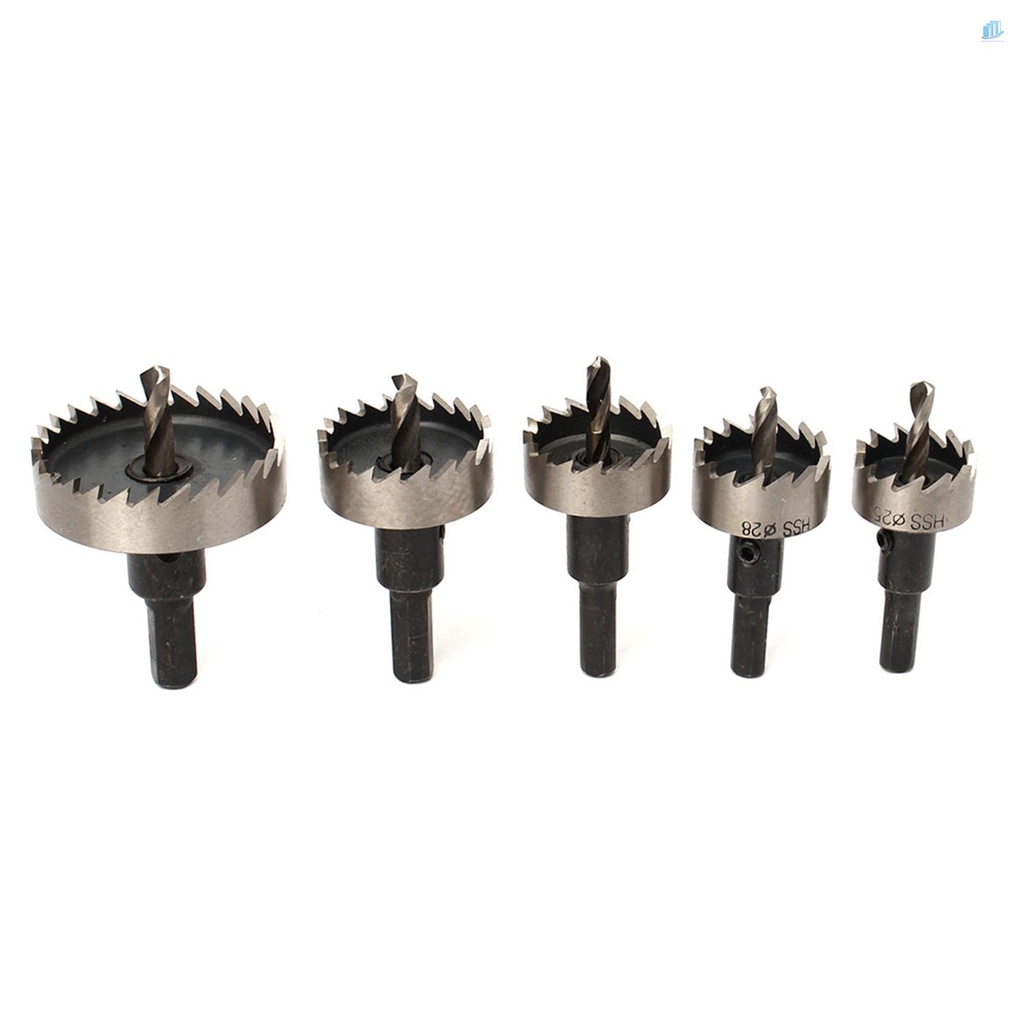 Bộ 12 Mũi Khoan Lỗ 15-50mm Bằng Hợp Kim Thép Không Gỉ