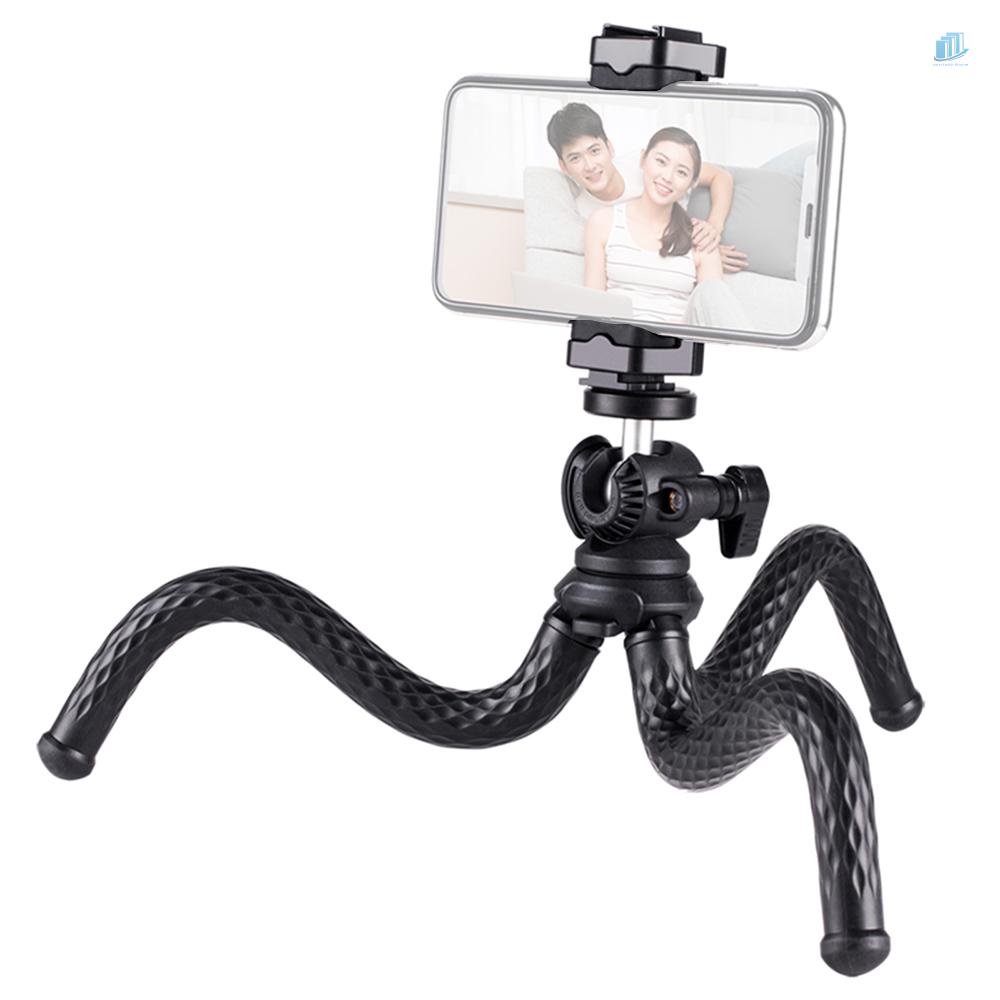 Chân Tripod Bạch Tuộc Linh Hoạt Với Ốc Vít 1 / 4 Inch Và Giá Đỡ Chịu Tải 1.5kg Cho Điện Thoại / Máy Ảnh