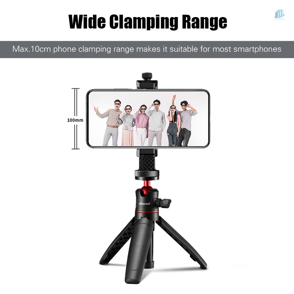 Giá Đỡ Kẹp Điện Thoại 360 Độ Ulanzi ST-17 Cho Smartphonewatchinone Ulanzi ST-17° Giá Đỡ Máy Ảnh Có Thể Xoay Ngang Kèm Giày Lạnh Và Giày Thông Dụng 1 / 4